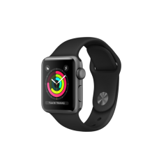 Apple Watch Series 3 38mm (GPS) Space Gray Aluminum Case with Black Sport Band