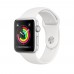 Apple Watch Series 3 38mm (GPS) Silver Aluminum Case with White Sport Band