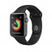 Apple Watch Series 3 42mm (GPS) Space Gray Aluminum Case with Black Sport Band
