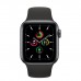 Apple Watch Series SE (GPS) 44mm Space Gray Aluminum Case with Black Sport Band - Regular (MYDT2)