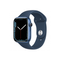 Apple Watch Series 7 (GPS) 41mm Blue Aluminum Case With Blue Sport Band (MKN13)